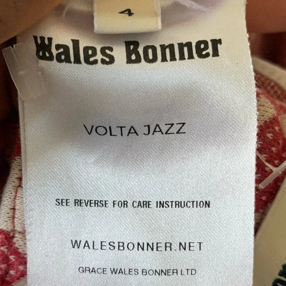 パンツ WALES BONNER VOLTA JAZZ TRACK PANTS Wales Bonner Power Track Pants Volta Jazz track Size 4 unisex